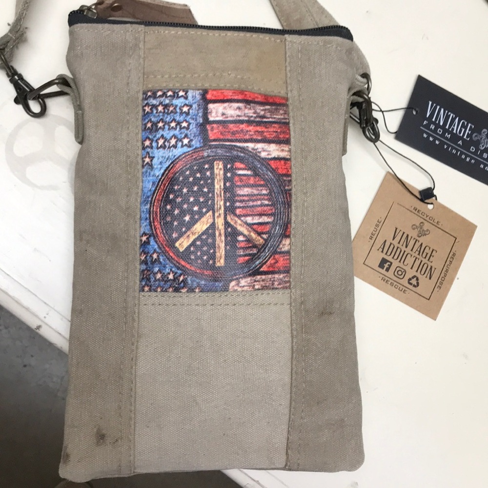 Peace Flag Crossbody